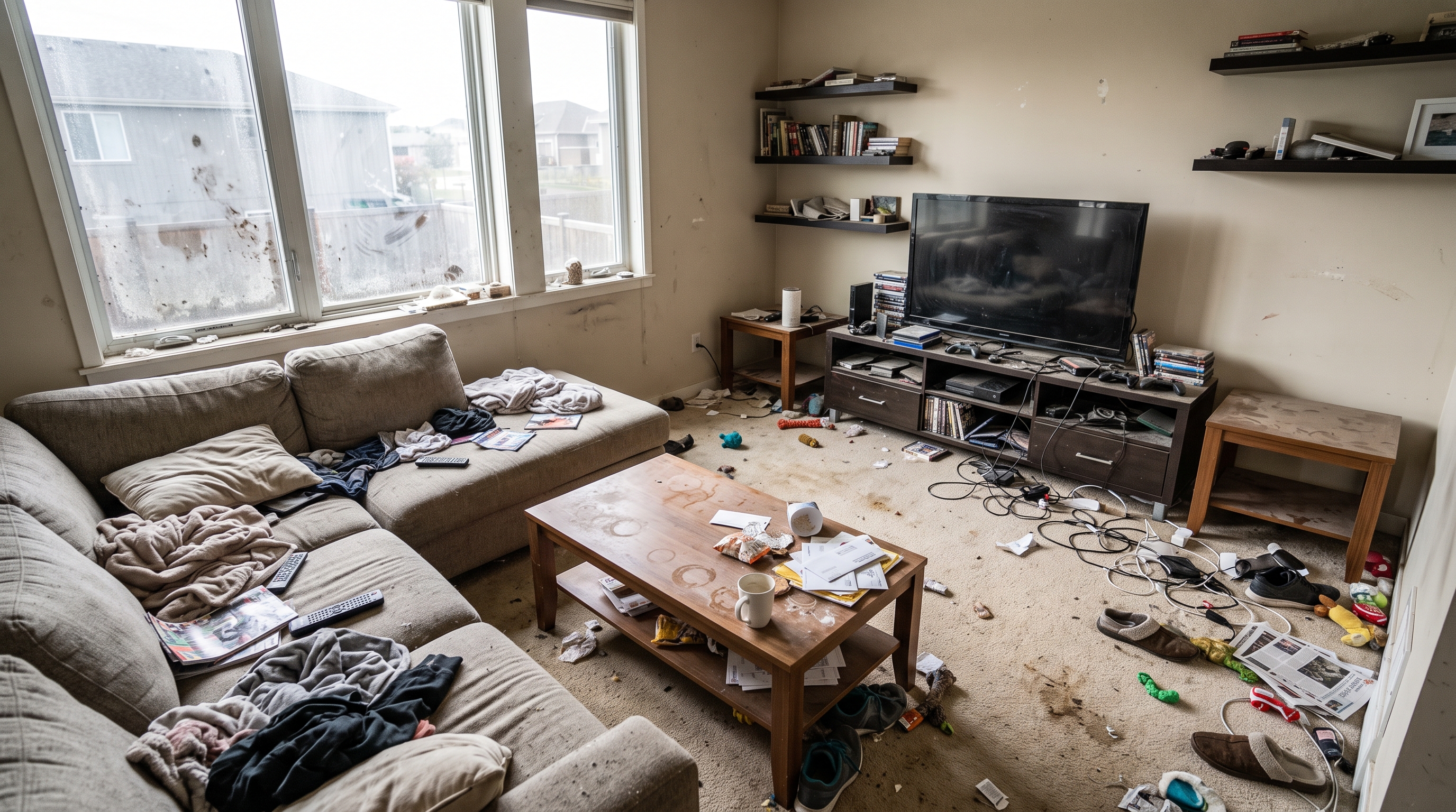 Before Deep House Cleaning